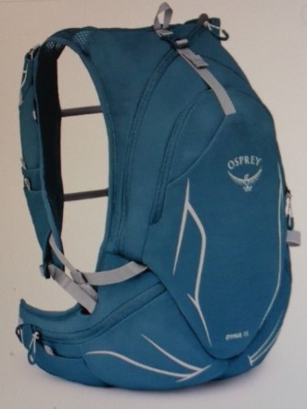 Women's OSPREY DYNA 15L Hydration Running Backpack w/ Reservoir Cascade Blue - L